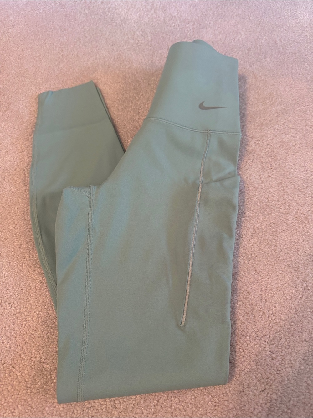 Nike Sage Green Athletic Leggings